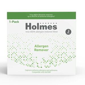 Holmes True HEPA Allergen Remover Filter ‘J’ Compatible with HAP360
